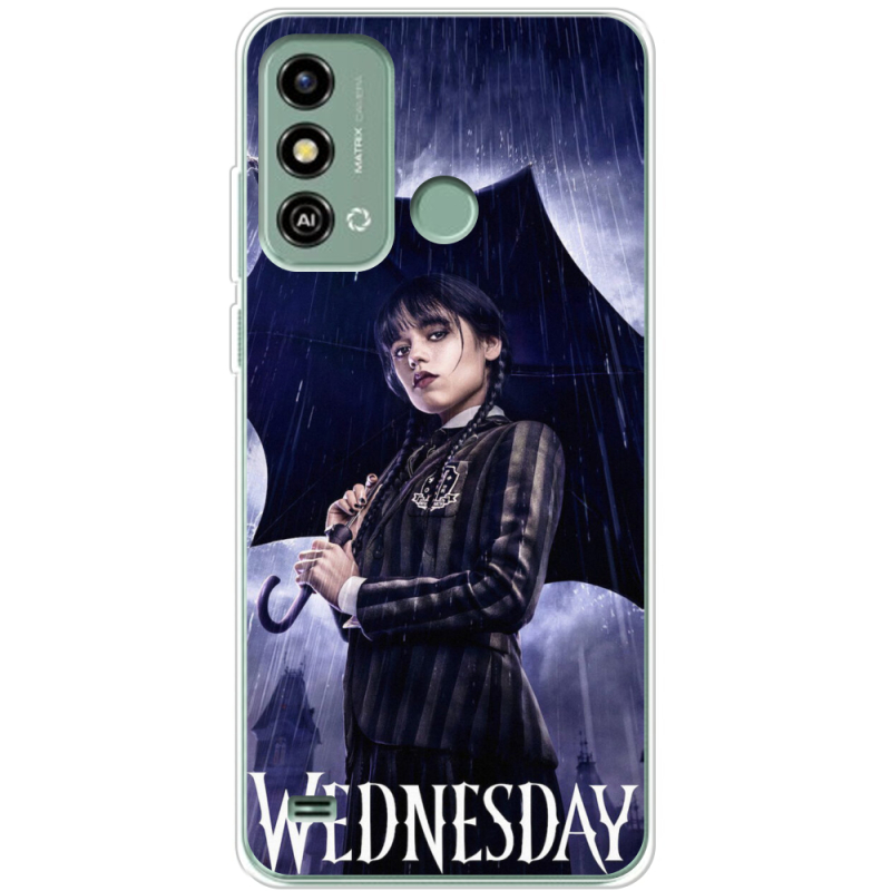 Чехол BoxFace ZTE Blade A53 Wednesday Addams