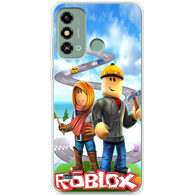 Чехол BoxFace ZTE Blade A53 Roblox Білдерман