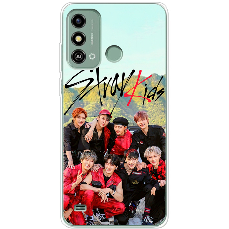 Чехол BoxFace ZTE Blade A53 Stray Kids Boy Band