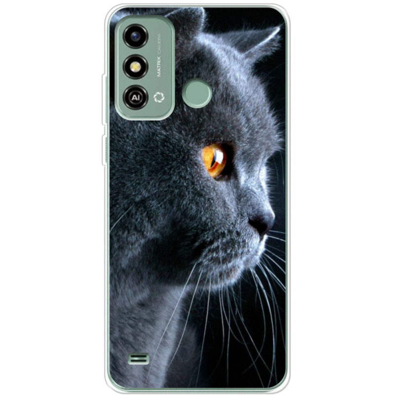 Чехол BoxFace ZTE Blade A53 English cat