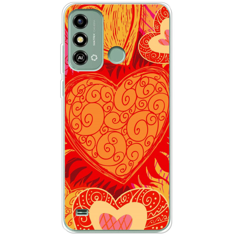 Чехол BoxFace ZTE Blade A53 Warm Hearts