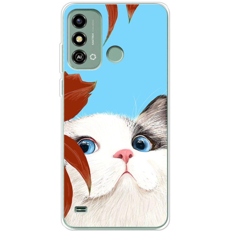 Чехол BoxFace ZTE Blade A53 Wondering Cat