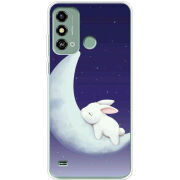 Чехол BoxFace ZTE Blade A53 Moon Bunny