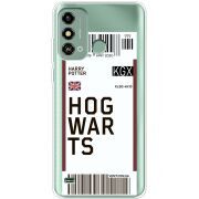 Прозрачный чехол BoxFace ZTE Blade A53 Ticket Hogwarts