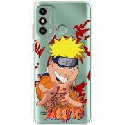 Прозрачный чехол BoxFace ZTE Blade A53 Naruto