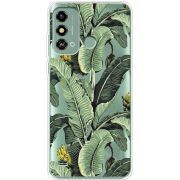 Прозрачный чехол BoxFace ZTE Blade A53 Banana Leaves