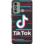 Черный чехол BoxFace ZTE Blade A53 Tik Tok