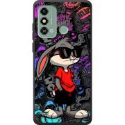 Черный чехол BoxFace ZTE Blade A53 Малий вухань