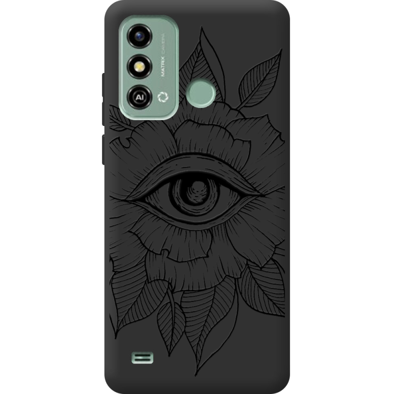 Черный чехол BoxFace ZTE Blade A53 Eye