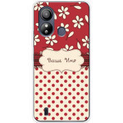 Чехол BoxFace ZTE Blade L220 Именной Polka Dots