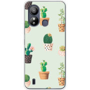 Чехол BoxFace ZTE Blade L220 L-green Cacti