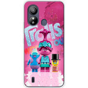 Чехол BoxFace ZTE Blade L220 Lego Trolls