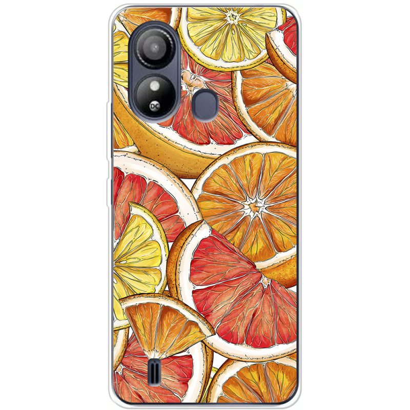 Чехол BoxFace ZTE Blade L220 Citrus Pattern