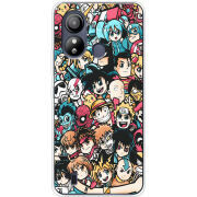 Чехол BoxFace ZTE Blade L220 Anime Stickers