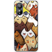 Чехол BoxFace ZTE Blade L220 Sleepy Cats