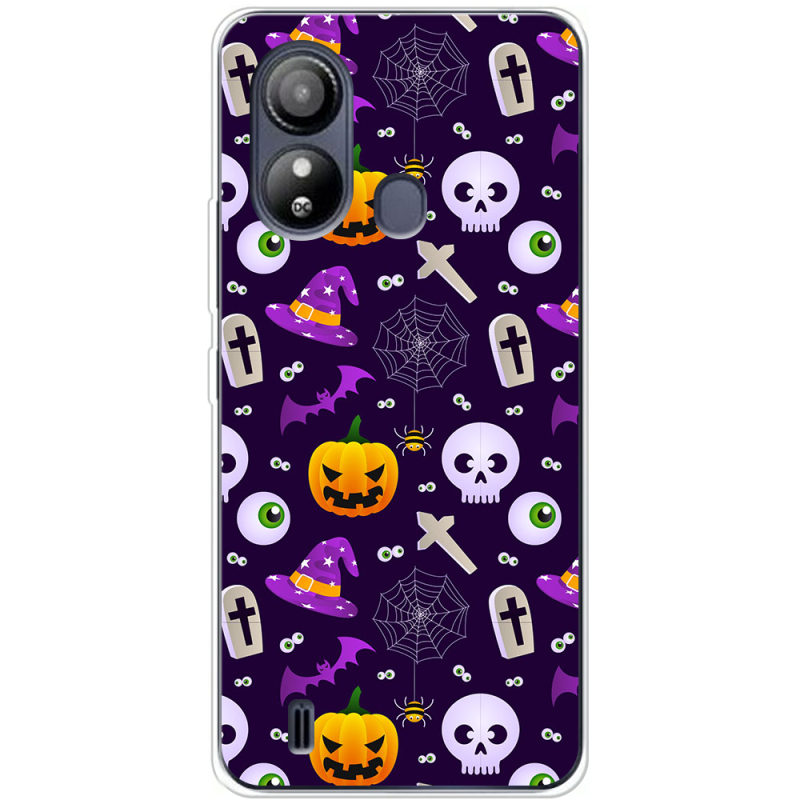 Чехол BoxFace ZTE Blade L220 Halloween Purple Mood