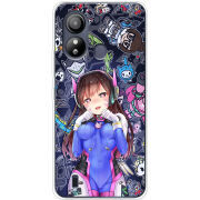 Чехол BoxFace ZTE Blade L220 Overwatch D.VA