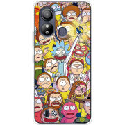 Чехол BoxFace ZTE Blade L220 Rick and Morty