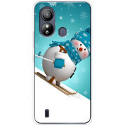 Чехол BoxFace ZTE Blade L220 Skier Snowman