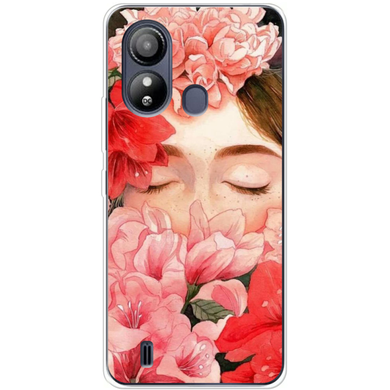 Чехол BoxFace ZTE Blade L220 Girl in Flowers