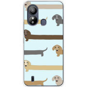 Чехол BoxFace ZTE Blade L220 Dachshund