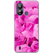 Чехол BoxFace ZTE Blade L220 Pink Flowers