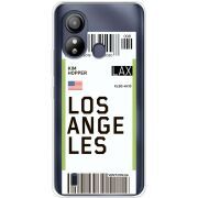 Прозрачный чехол BoxFace ZTE Blade L220 Ticket Los Angeles