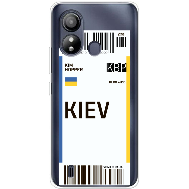 Прозрачный чехол BoxFace ZTE Blade L220 Ticket Kiev