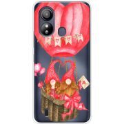 Прозрачный чехол BoxFace ZTE Blade L220 Valentine Dwarfs