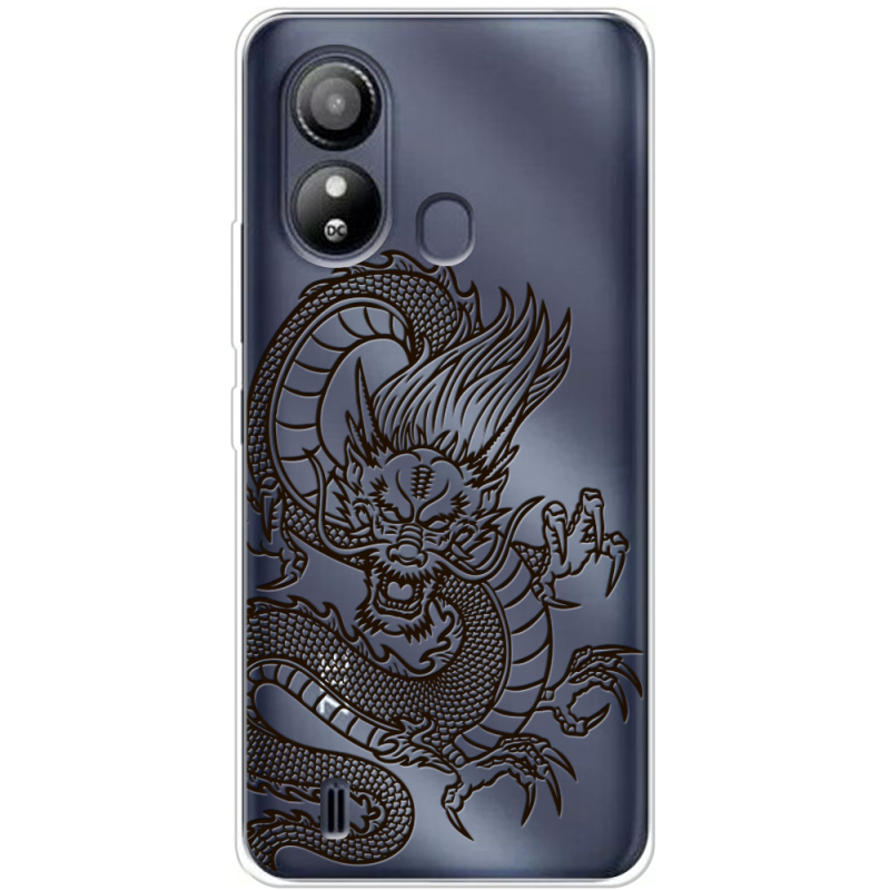 Прозрачный чехол BoxFace ZTE Blade L220 Chinese Dragon