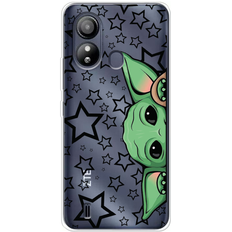 Прозрачный чехол BoxFace ZTE Blade L220 Baby Yoda