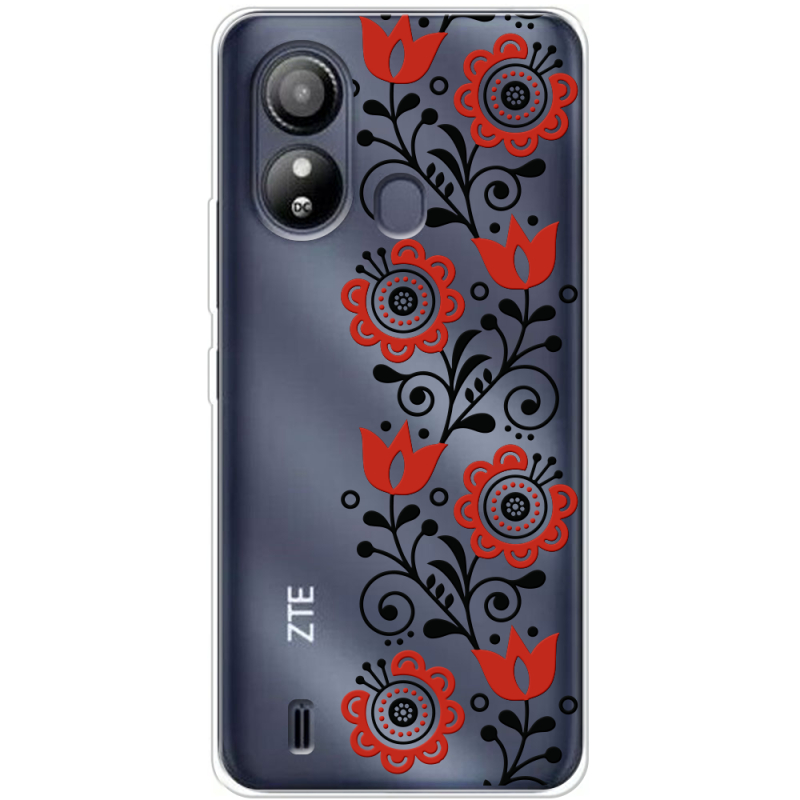 Прозрачный чехол BoxFace ZTE Blade L220 Ethno Ornament