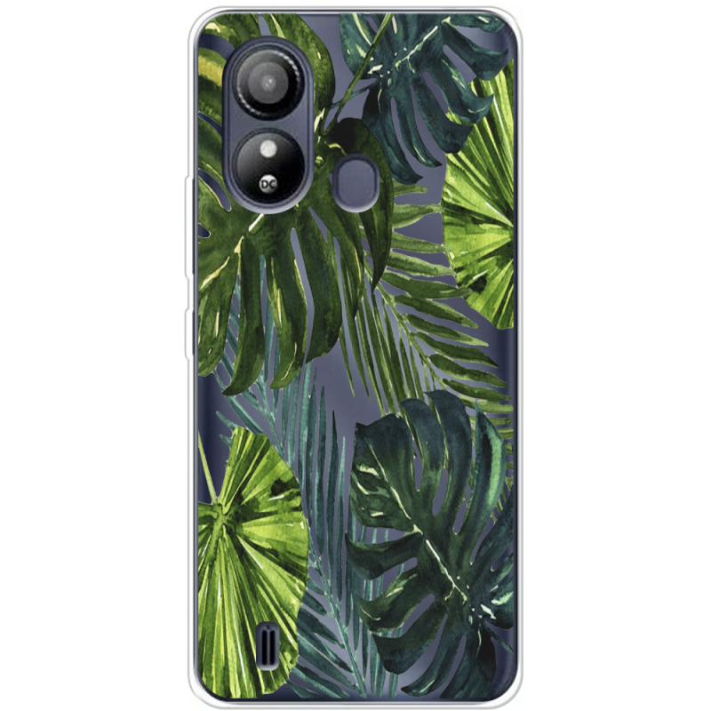 Прозрачный чехол BoxFace ZTE Blade L220 Palm Tree