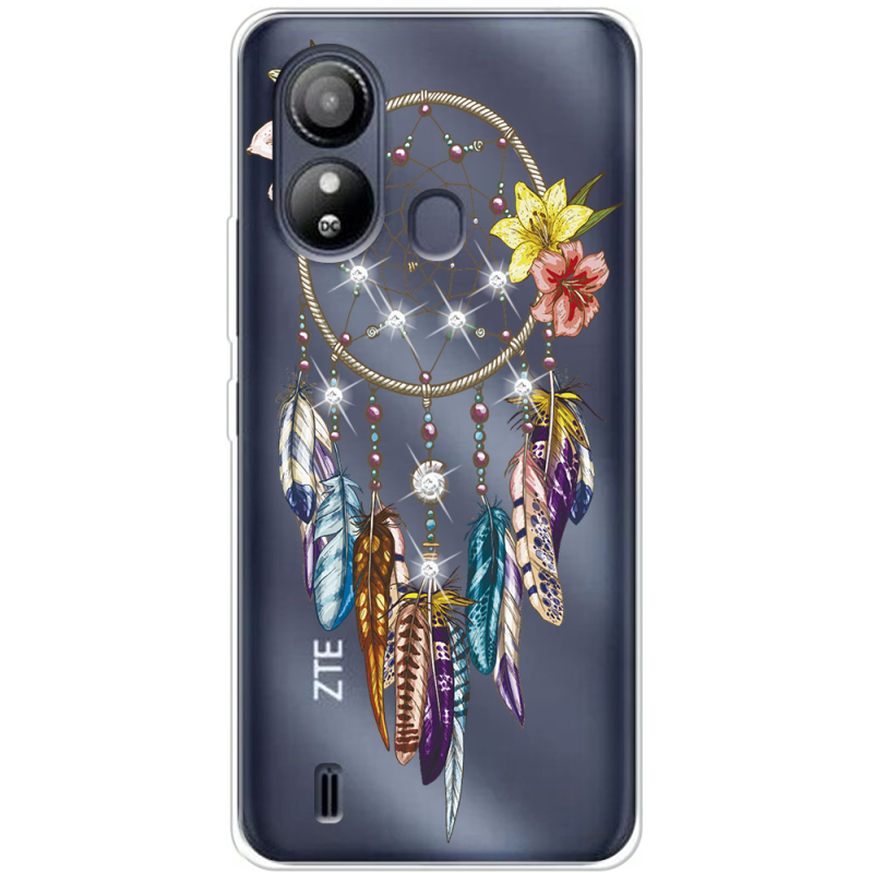 Чехол со стразами ZTE Blade L220 Dreamcatcher