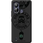 Черный чехол BoxFace ZTE Blade L220 Dark Coffee