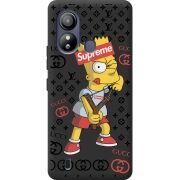 Черный чехол BoxFace ZTE Blade L220 Yellow Fun