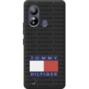 Черный чехол BoxFace ZTE Blade L220 Tommy Print