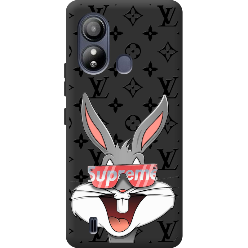 Черный чехол BoxFace ZTE Blade L220 looney bunny