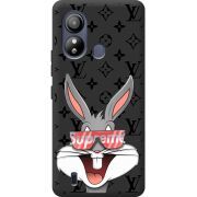 Черный чехол BoxFace ZTE Blade L220 looney bunny