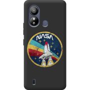 Черный чехол BoxFace ZTE Blade L220 NASA