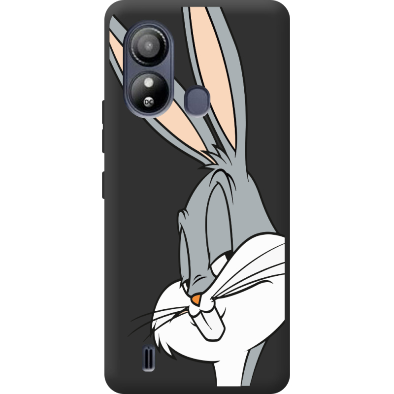 Черный чехол BoxFace ZTE Blade L220 Lucky Rabbit