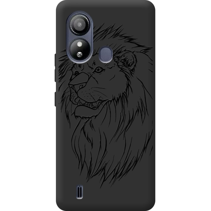 Черный чехол BoxFace ZTE Blade L220 Lion