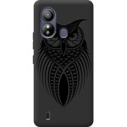 Черный чехол BoxFace ZTE Blade L220 Owl