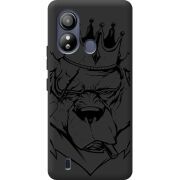 Черный чехол BoxFace ZTE Blade L220 Bear King