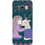 Чехол Uprint Samsung G950 Galaxy S8 Girl and deer