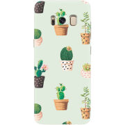 Чехол Uprint Samsung G950 Galaxy S8 L-green Cacti