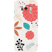 Чехол Uprint Samsung G950 Galaxy S8 Line Flowers