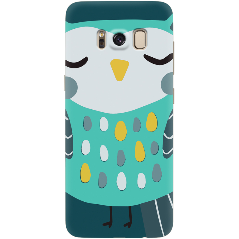 Чехол Uprint Samsung G950 Galaxy S8 Green Owl