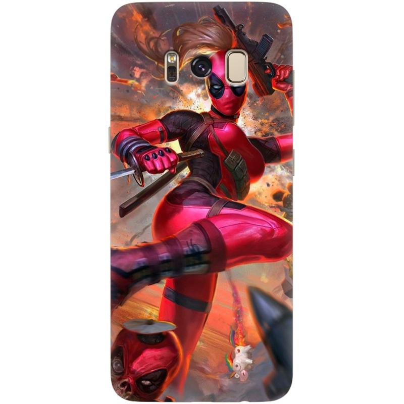 Чехол Uprint Samsung G950 Galaxy S8 Woman Deadpool