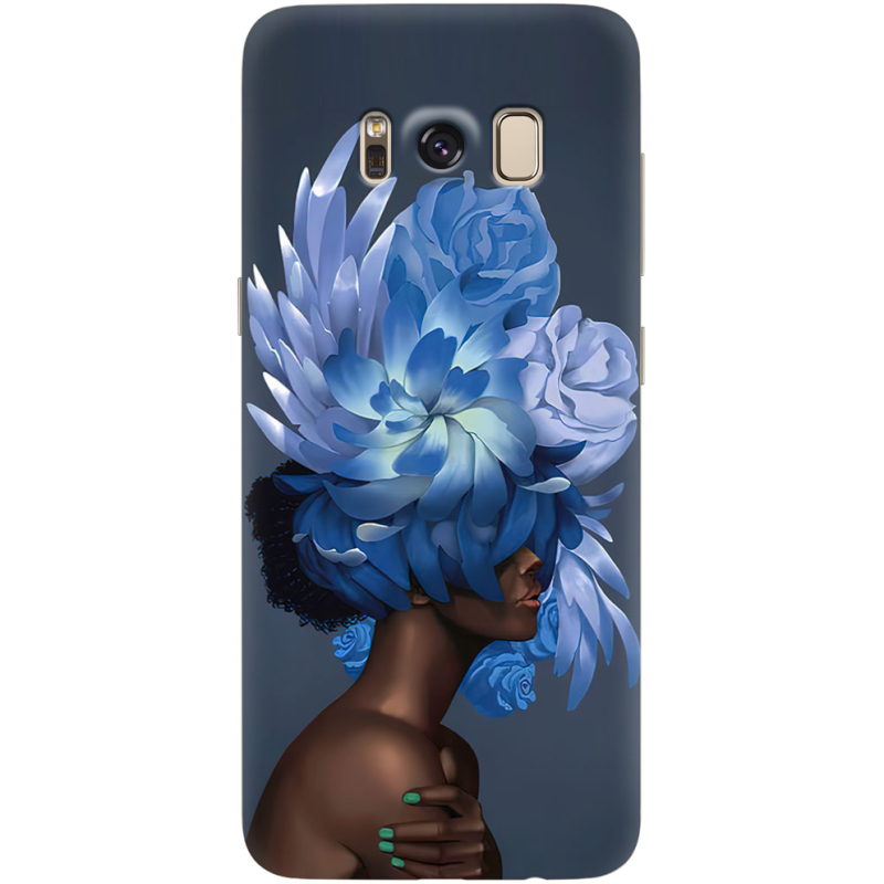 Чехол Uprint Samsung G950 Galaxy S8 Exquisite Blue Flowers